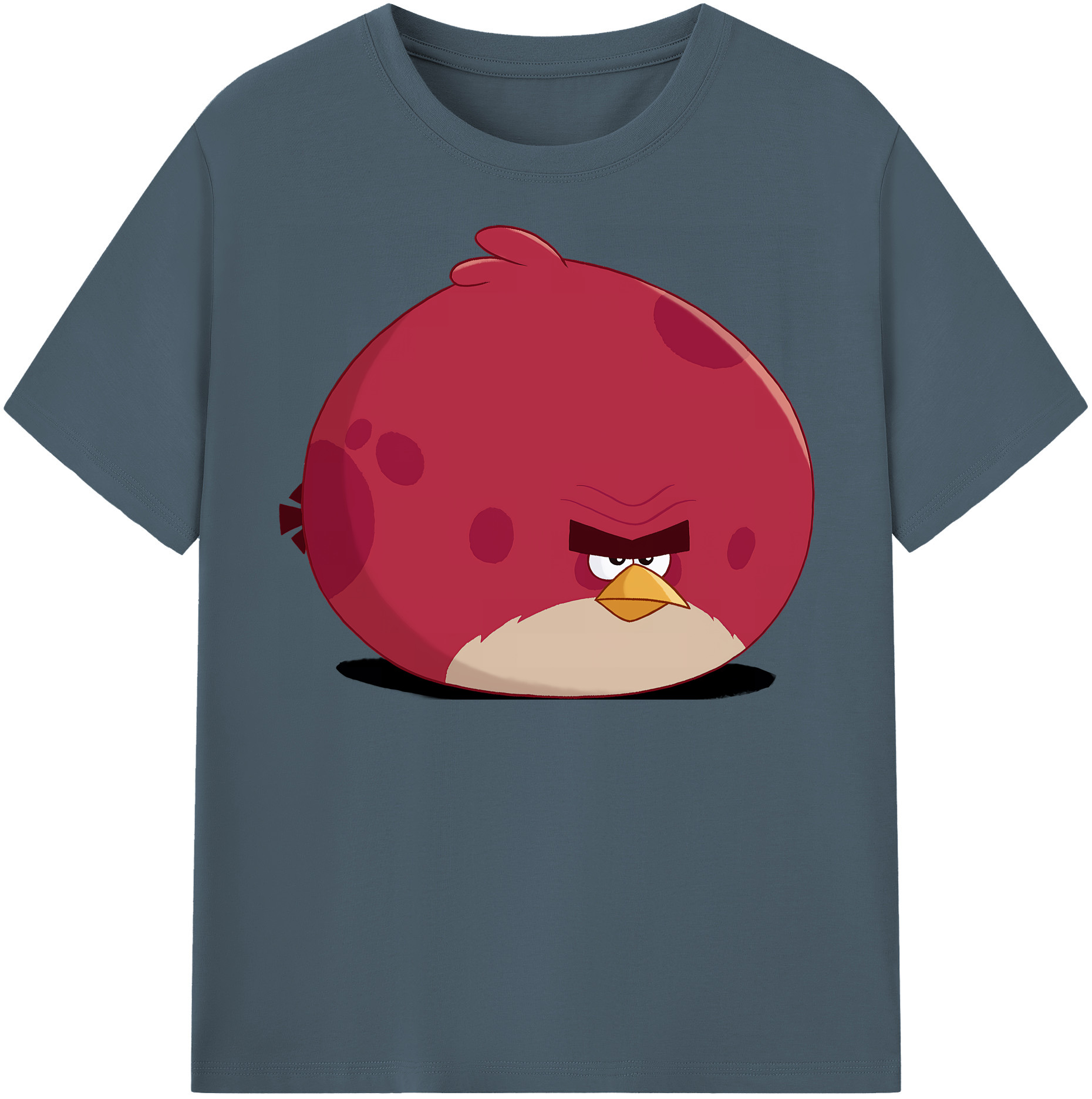 （画像用） Angry Birds アングリーバード 綿100％半袖Tシャツ（フロントプリント）